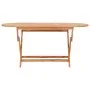 Klappbare Garten-Essgruppe, 7-teilig, aus massivem Teakholz von vidaXL, Gartensets - Ref: Foro24-48999, Preis: 639,34 €, Raba...