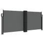 Toldo lateral retráctil gris antracita 100x600 cm by vidaXL, Umbrellas - Ref: Foro24-4004583, Price: 119,04 €, Discount: %