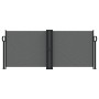 Toldo lateral retráctil gris antracita 100x600 cm by vidaXL, Umbrellas - Ref: Foro24-4004583, Price: 119,04 €, Discount: %
