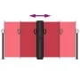 Toldo lateral retráctil rojo 120x1000 cm de vidaXL, Sombrillas - Ref: Foro24-4004702, Precio: 114,62 €, Descuento: %