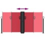Toldo lateral retráctil rojo 120x1000 cm by vidaXL, Umbrellas - Ref: Foro24-4004702, Price: 102,40 €, Discount: %