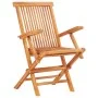 Klappbare Garten-Essgruppe, 7-teilig, aus massivem Teakholz von vidaXL, Gartensets - Ref: Foro24-48999, Preis: 639,34 €, Raba...