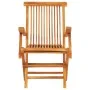 Klappbare Garten-Essgruppe, 7-teilig, aus massivem Teakholz von vidaXL, Gartensets - Ref: Foro24-48999, Preis: 639,34 €, Raba...