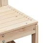 3-teiliges Gartenmöbel-Set aus massivem Kiefernholz von vidaXL, Gartenstühle - Ref: Foro24-832620, Preis: 85,69 €, Rabatt: %