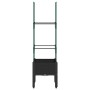 Jardinera con enrejado PP negro 40x40x142,5 cm by vidaXL, Pots and planters - Ref: Foro24-367948, Price: 32,26 €, Discount: %