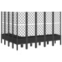 Jardinera con enrejado PP negro 200x160x142 cm | Foro24.es | Tu tienda online para hogar, jardín y más Foro24.es