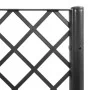 Blumenkasten mit schwarzem PP-Gitter 200x160x142 cm von vidaXL, Töpfe und Pflanzgefäße - Ref: Foro24-367943, Preis: 276,13 €,...