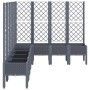 Pflanzkübel mit blaugrauem PP-Gitter 200x160x142 cm von vidaXL, Töpfe und Pflanzgefäße - Ref: Foro24-367941, Preis: 246,02 €,...