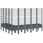 Pflanzkübel mit blaugrauem PP-Gitter 200x160x142 cm von vidaXL, Töpfe und Pflanzgefäße - Ref: Foro24-367941, Preis: 233,51 €,...