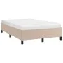 Estructura de cama cuero sintético color capuchino 120x190 cm de vidaXL, Camas y somieres - Ref: Foro24-379527, Precio: 101,5...