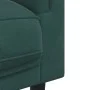Sofá con cojines 3 plazas terciopelo verde oscuro by vidaXL, Sofas - Ref: Foro24-372644, Price: 309,51 €, Discount: %