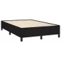 Black fabric bed frame 120x190 cm by vidaXL, Beds and slatted bases - Ref: Foro24-379510, Price: 101,42 €, Discount: %