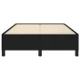 Black fabric bed frame 120x190 cm by vidaXL, Beds and slatted bases - Ref: Foro24-379510, Price: 101,42 €, Discount: %