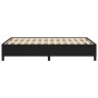 Black fabric bed frame 120x190 cm by vidaXL, Beds and slatted bases - Ref: Foro24-379510, Price: 102,45 €, Discount: %