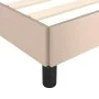 Cappuccino synthetic leather bed frame and headboard 120x190 cm by vidaXL, Beds and slatted bases - Ref: Foro24-379546, Price...