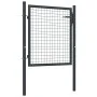 Gartentor aus verzinktem Stahlgeflecht, grau, 100x125 cm. von vidaXL, Gartentore - Ref: Foro24-145771, Preis: 134,98 €, Rabat...
