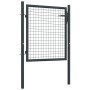Puerta de malla de jardín acero galvanizado gris 100x125 cm by vidaXL, garden gates - Ref: Foro24-145771, Price: 134,82 €, Di...