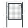 Puerta de malla de jardín acero galvanizado gris 100x125 cm by vidaXL, garden gates - Ref: Foro24-145771, Price: 134,82 €, Di...
