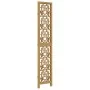 Biombo separador de 3 paneles madera maciza paulownia marrón by vidaXL, Room dividers - Ref: Foro24-358864, Price: 95,23 €, D...
