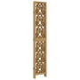 Biombo separador de 5 paneles madera maciza paulownia marrón by vidaXL, Room dividers - Ref: Foro24-358872, Price: 138,61 €, ...