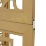 Biombo separador de 5 paneles madera maciza paulownia marrón by vidaXL, Room dividers - Ref: Foro24-358870, Price: 115,57 €, ...