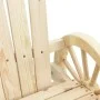Sillas mecedoras Adirondack 2 uds madera maciza de abeto de vidaXL, Sillas de jardín - Ref: Foro24-3207119, Precio: 301,76 €,...