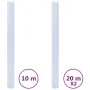 Mattierte Fensterfolien 3 Stück PVC in transparentem Grau von vidaXL, Fensterfolien - Ref: Foro24-3208945, Preis: 75,50 €, Ra...