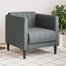 Sillón de tela gris oscuro by vidaXL, Sofas - Ref: Foro24-372596, Price: 123,86 €, Discount: %