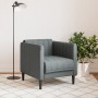 Sillón de tela gris oscuro de vidaXL, Sofás - Ref: Foro24-372596, Precio: 126,01 €, Descuento: %