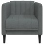 Sillón de tela gris oscuro de vidaXL, Sofás - Ref: Foro24-372596, Precio: 126,01 €, Descuento: %