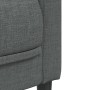 Sillón de tela gris oscuro de vidaXL, Sofás - Ref: Foro24-372596, Precio: 126,01 €, Descuento: %
