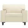 Sillón cuero sintético crema 60 cm by vidaXL, Sofas - Ref: Foro24-359408, Price: 150,43 €, Discount: %