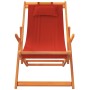 Faltbare Strandstühle, 2 Stück, roter Stoff. von vidaXL, Gartenstühle - Ref: Foro24-3214480, Preis: 122,78 €, Rabatt: %