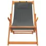 Faltbare Strandstühle, 2 Stück, grauer Stoff. von vidaXL, Gartenstühle - Ref: Foro24-3214482, Preis: 134,30 €, Rabatt: %