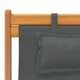 Faltbare Strandstühle, 2 Stück, grauer Stoff. von vidaXL, Gartenstühle - Ref: Foro24-3214482, Preis: 134,30 €, Rabatt: %