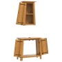 Zweiteiliges Badezimmermöbelset aus massiver Kiefer. von vidaXL, Badezimmermöbel - Ref: Foro24-3223459, Preis: 297,45 €, Raba...