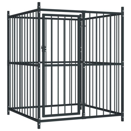 Perrera de exterior 120x120x150 cm de vidaXL, Casetas y cercados para perros - Ref: Foro24-145763, Precio: 235,77 €, Descuent...