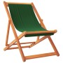 Faltbare Strandstühle, 2 Stück, grüner Stoff. von vidaXL, Gartenstühle - Ref: Foro24-3214496, Preis: 109,60 €, Rabatt: %