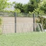 Hühnerkäfig aus verzinktem silbernem Stahl 400x105x91 cm von vidaXL, Käfige und Lebensräume für Kleintiere - Ref: Foro24-1725...