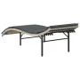 Tumbona con cojín ratán sintético gris claro 55x199x50 cm de vidaXL, Tumbonas - Ref: Foro24-368250, Precio: 114,30 €, Descuen...