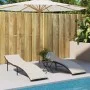 Liegestühle mit Tisch 2 Stück aus braunem synthetischem Rattan von vidaXL, Liegen - Ref: Foro24-368252, Preis: 247,07 €, Raba...