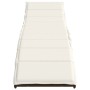 Liegestühle mit Tisch 2 Stück aus braunem synthetischem Rattan von vidaXL, Liegen - Ref: Foro24-368252, Preis: 158,04 €, Raba...