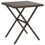 Tumbonas con mesita 2 unidades ratán sintético marrón by vidaXL, Loungers - Ref: Foro24-368252, Price: 158,04 €, Discount: %