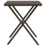 Liegestühle mit Tisch 2 Stück aus braunem synthetischem Rattan von vidaXL, Liegen - Ref: Foro24-368252, Preis: 247,07 €, Raba...