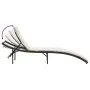 Liegestühle mit Tisch 2 Stück aus braunem synthetischem Rattan von vidaXL, Liegen - Ref: Foro24-368252, Preis: 247,07 €, Raba...