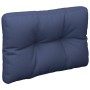 Cojín para sofá de palets tela azul marino 50x40x12 cm by vidaXL, Cushions for chairs and sofas - Ref: Foro24-377943, Price: ...