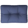 Cojín para sofá de palets tela azul marino 50x40x12 cm by vidaXL, Cushions for chairs and sofas - Ref: Foro24-377943, Price: ...
