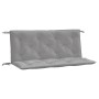 Cojines de banco de jardín 2 uds tela Oxford gris 120x50x7 cm by vidaXL, Cushions for chairs and sofas - Ref: Foro24-361679, ...