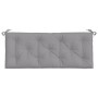 Cojines de banco de jardín 2 uds tela Oxford gris 120x50x7 cm by vidaXL, Cushions for chairs and sofas - Ref: Foro24-361679, ...