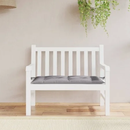 Cojín de banco de jardín tela Oxford gris 110x50x7 cm de vidaXL, Cojines para sillas y sofás - Ref: Foro24-361812, Precio: 25...